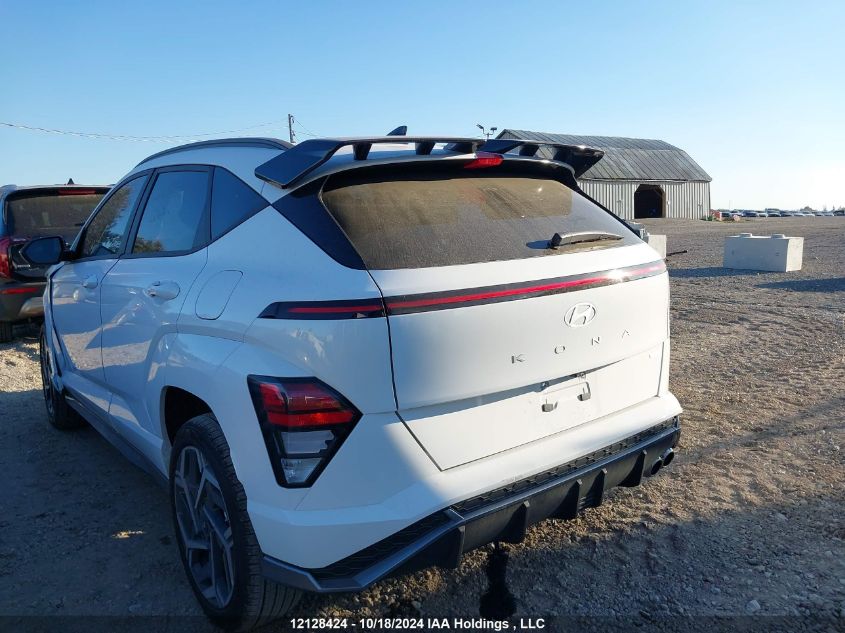 2024 Hyundai Kona 1.6T N Line VIN: KM8HACA38RU139191 Lot: 12128424