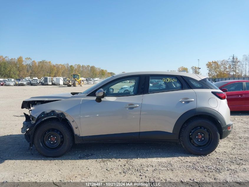 2022 Mazda Cx-3 VIN: JM1DKFC70N1602678 Lot: 12128457