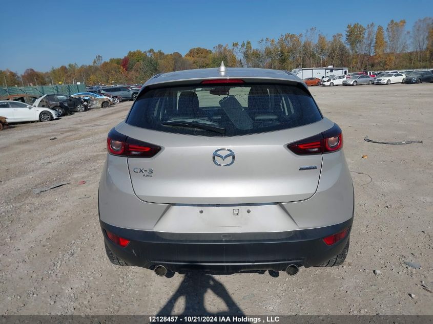 2022 Mazda Cx-3 VIN: JM1DKFC70N1602678 Lot: 12128457