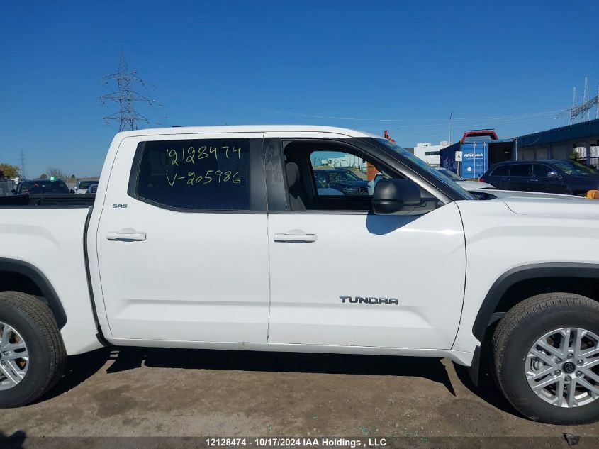 2024 Toyota Tundra Crewmax Sr/Crewmax Sr5 VIN: 5TFLA5DB0RX205986 Lot: 12128474