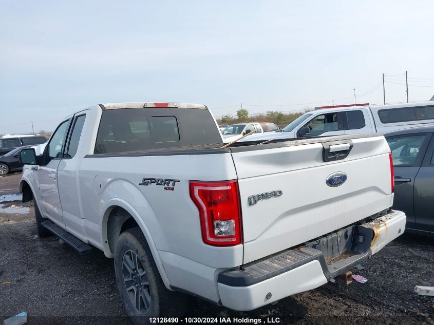 2016 Ford F-150 Xlt VIN: 1FTFX1EG9GFD27795 Lot: 12128490