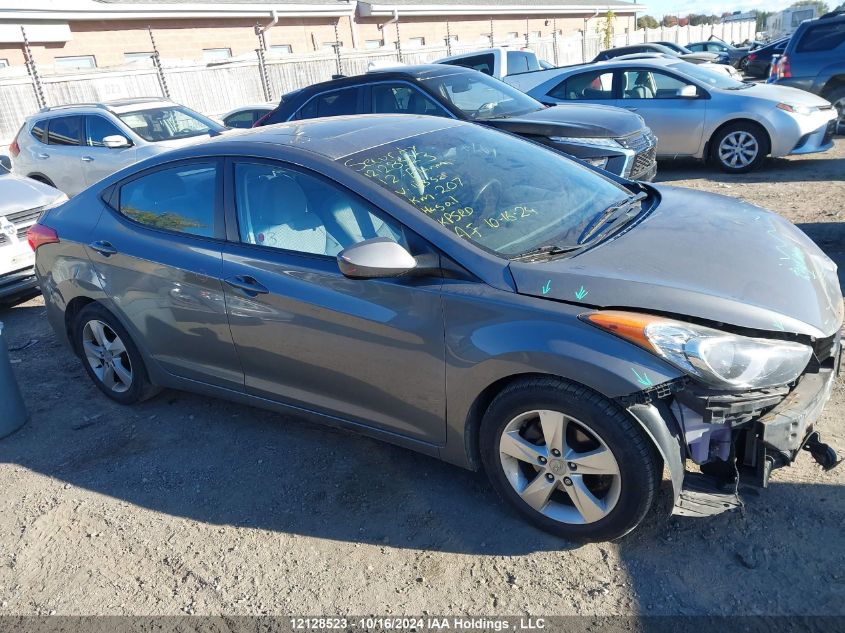 2012 Hyundai Elantra Gls VIN: 5NPDH4AE2CH143521 Lot: 12128523