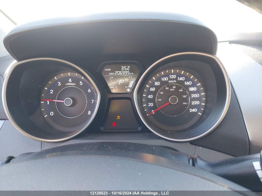 2012 Hyundai Elantra Gls VIN: 5NPDH4AE2CH143521 Lot: 12128523