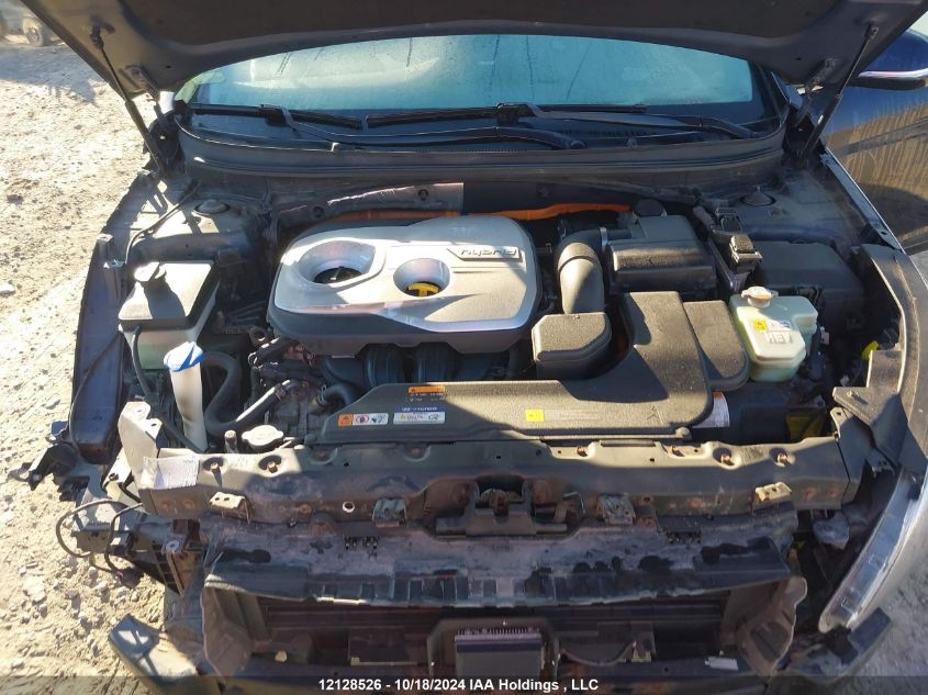 2017 Hyundai Sonata Hybrid/Limited VIN: KMHE34L30HA067841 Lot: 12128526