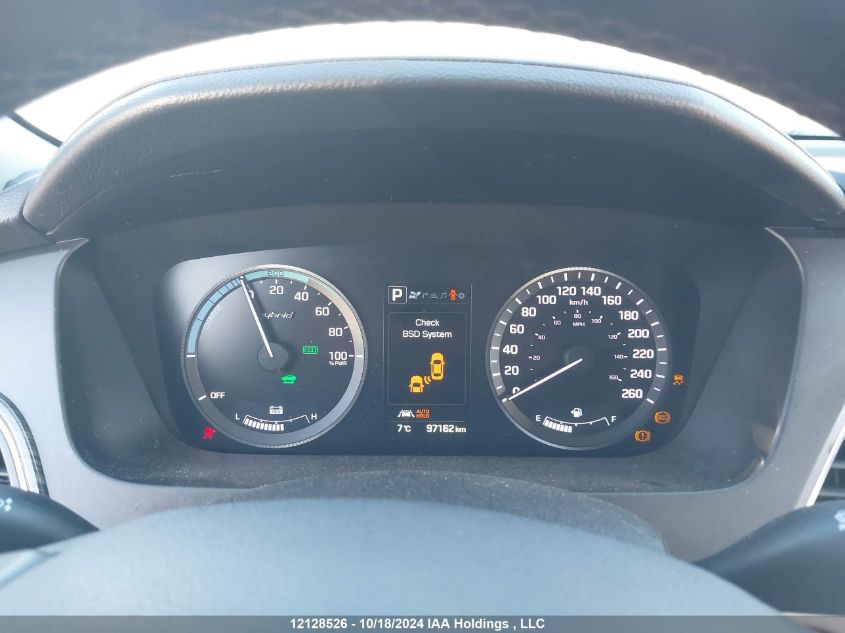 2017 Hyundai Sonata Hybrid/Limited VIN: KMHE34L30HA067841 Lot: 12128526