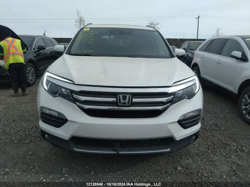 2016 Honda Pilot Touring VIN: 5FNYF6H98GB511488 Lot: 12128548