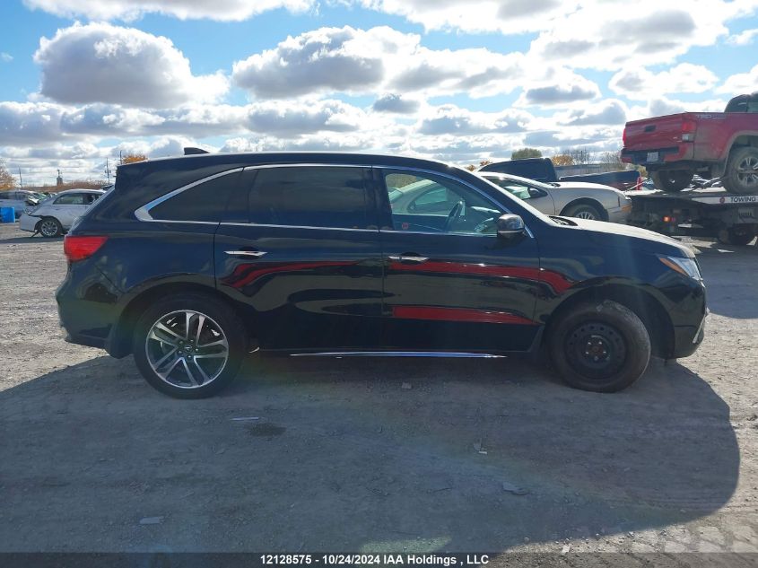 2017 Acura Mdx Navi VIN: 5FRYD4H46HB502769 Lot: 12128575