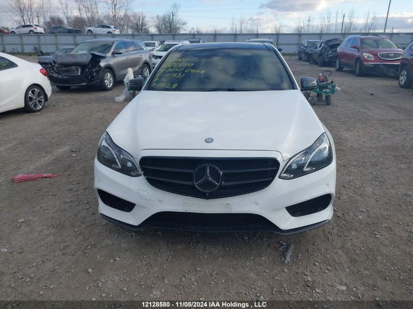 2015 Mercedes-Benz E-Class VIN: WDDHF6HB9FB121431 Lot: 12128580