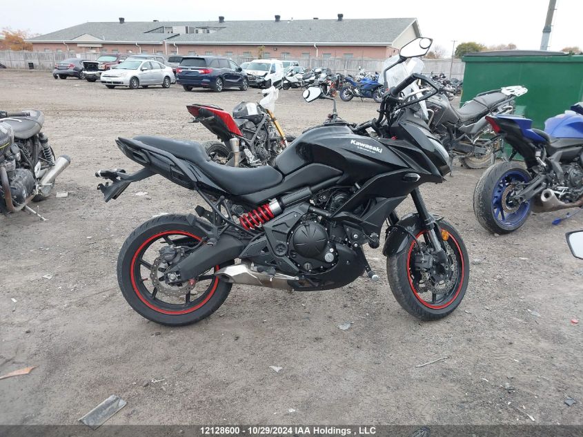 2015 Kawasaki Kle650 F/Lt VIN: JKALEEF16FDA04533 Lot: 12128600