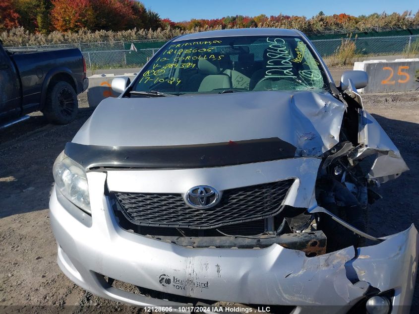 2010 Toyota Corolla S/Le/Xle VIN: 2T1BU4EEXAC289324 Lot: 12128605