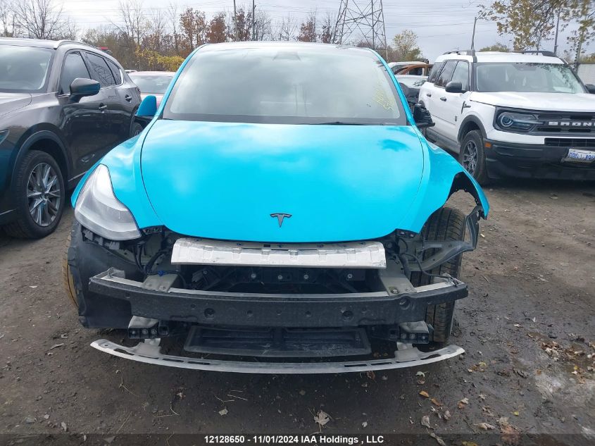 2022 Tesla Model Y VIN: 7SAYGDEF8NF462689 Lot: 12128650