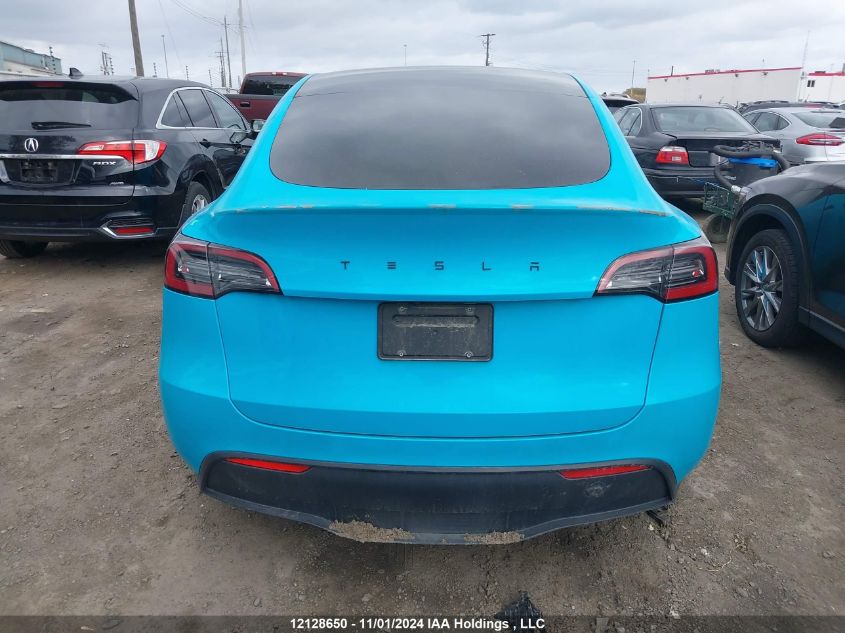 2022 Tesla Model Y VIN: 7SAYGDEF8NF462689 Lot: 12128650