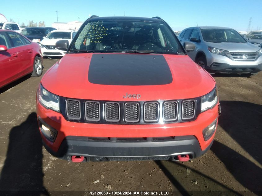 2021 Jeep Compass Trailhawk VIN: 3C4NJDDB3MT558262 Lot: 12128659