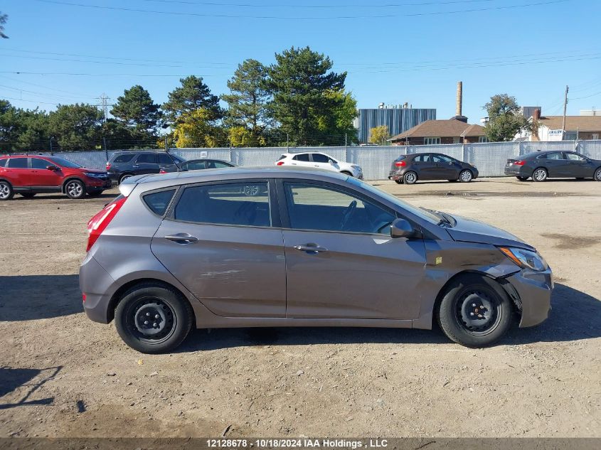 2013 Hyundai Accent Gls/Gs VIN: KMHCT5AE2DU118721 Lot: 12128678