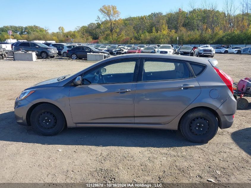 2013 Hyundai Accent Gls/Gs VIN: KMHCT5AE2DU118721 Lot: 12128678