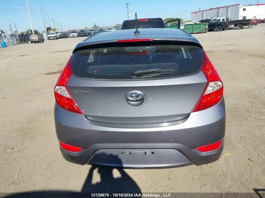 2013 Hyundai Accent Gls/Gs VIN: KMHCT5AE2DU118721 Lot: 12128678