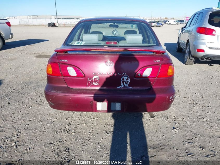 1998 Toyota Corolla Ve/Ce/Le VIN: 2T1BR12E5WC722818 Lot: 12128679