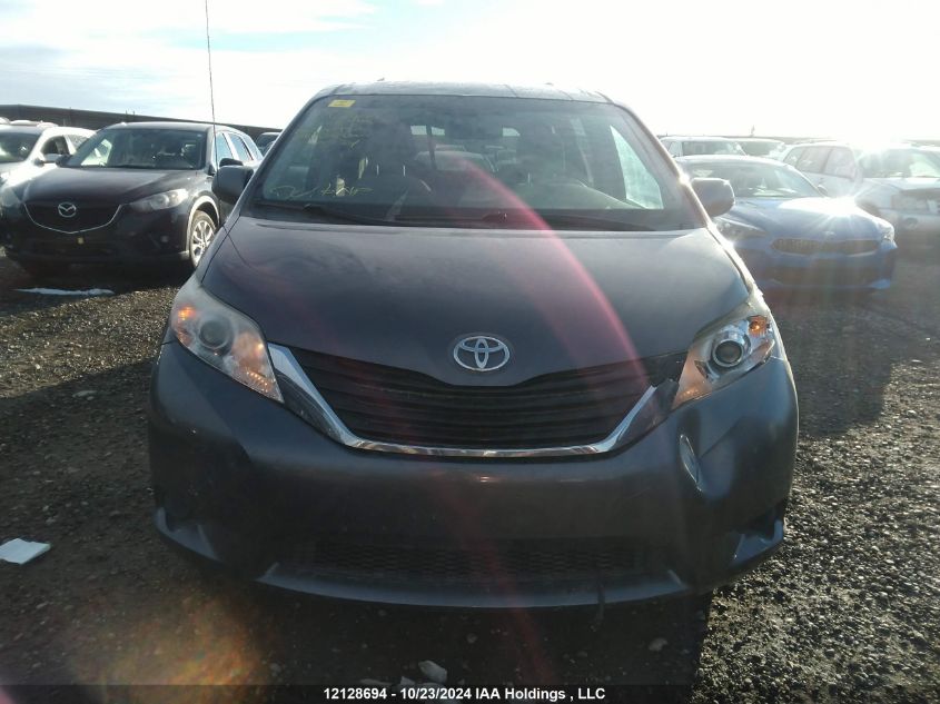 2013 Toyota Sienna Le VIN: 5TDJK3DC6DS060940 Lot: 12128694