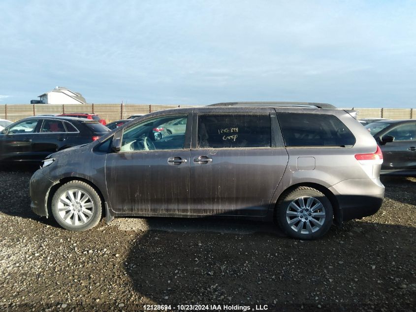 2013 Toyota Sienna Le VIN: 5TDJK3DC6DS060940 Lot: 12128694