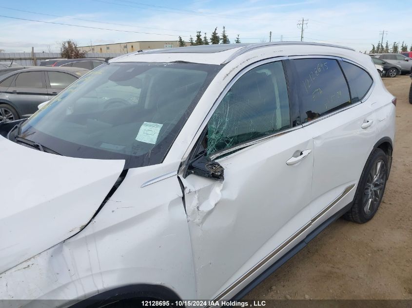 2022 Acura Mdx VIN: 5J8YE1H83NL803994 Lot: 12128695