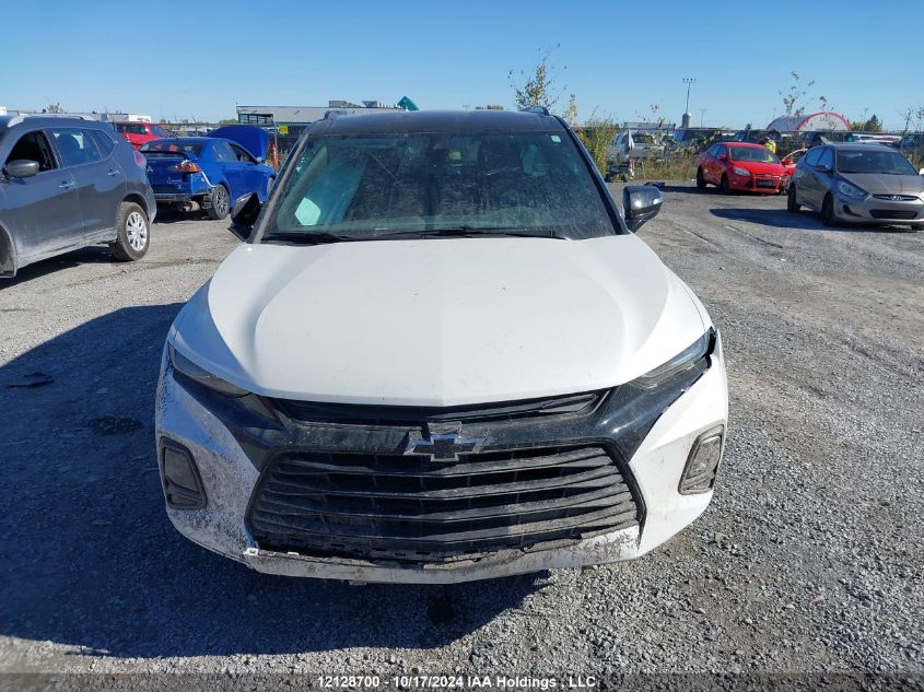 2022 Chevrolet Blazer VIN: 3GNKBHR44NS222555 Lot: 12128700