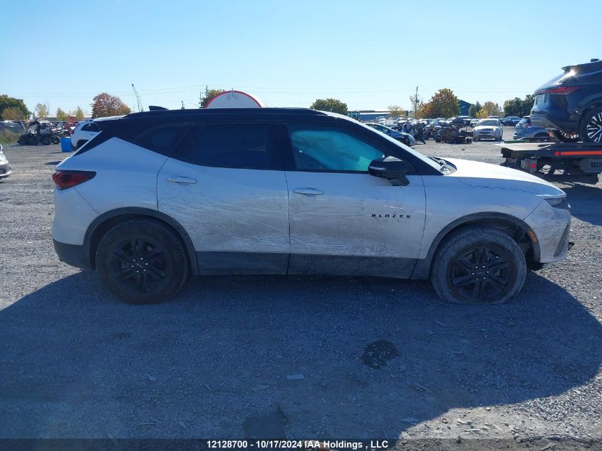 2022 Chevrolet Blazer VIN: 3GNKBHR44NS222555 Lot: 12128700