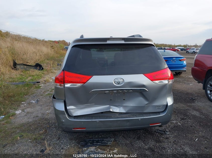 2014 Toyota Sienna Xle 7 Passenger VIN: 5TDDK3DC2ES087597 Lot: 12128750
