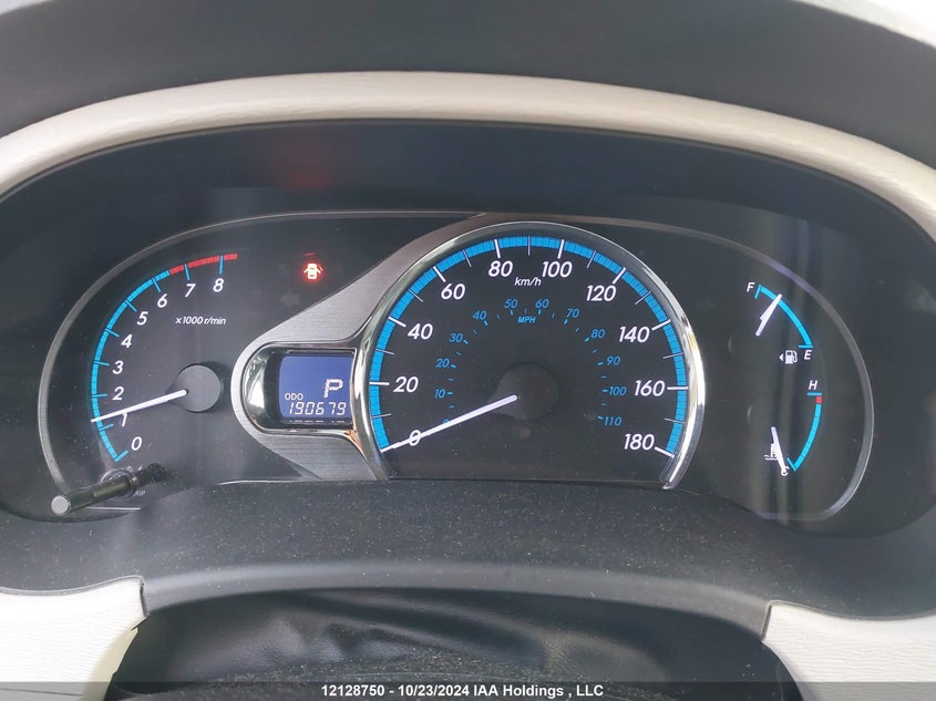 2014 Toyota Sienna Xle 7 Passenger VIN: 5TDDK3DC2ES087597 Lot: 12128750