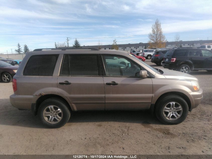 2003 Honda Pilot Ex VIN: 2HKYF18433H006042 Lot: 12128774