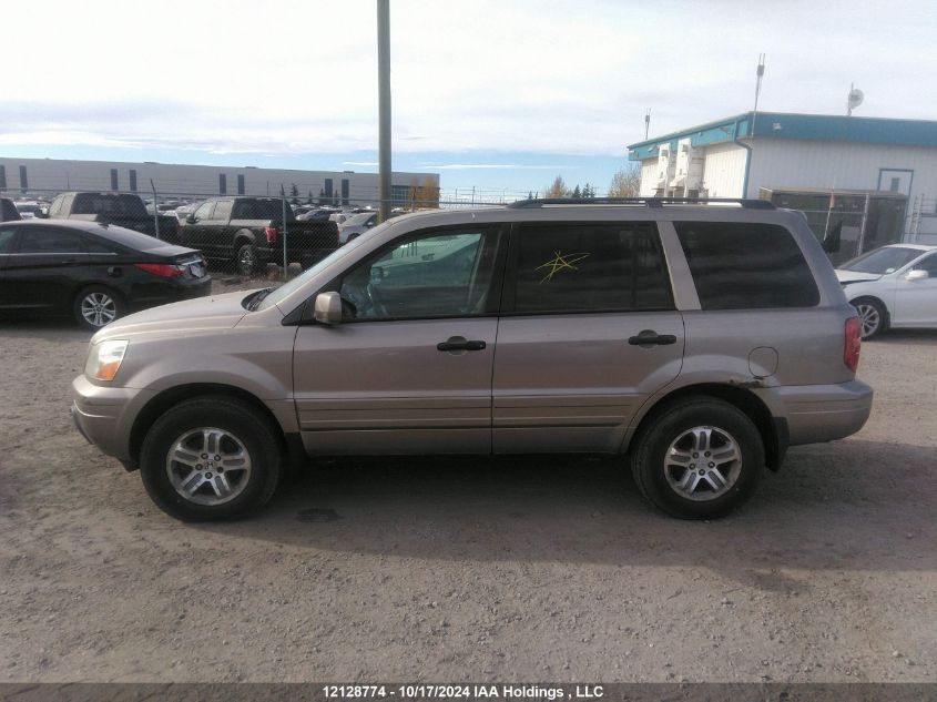 2003 Honda Pilot Ex VIN: 2HKYF18433H006042 Lot: 12128774