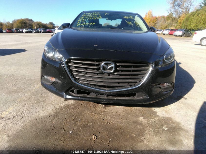 2018 Mazda Mazda3 VIN: JM1BN1V70J1177598 Lot: 12128787