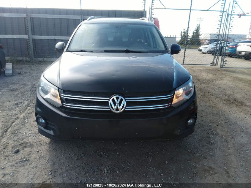 2015 Volkswagen Tiguan VIN: WVGJV7AX1FW570195 Lot: 12128825