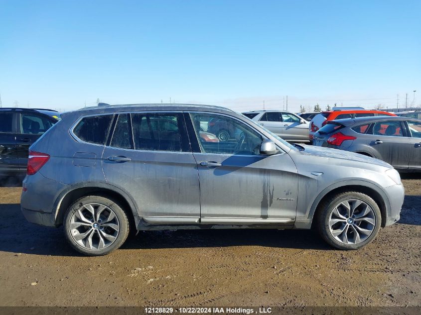 2016 BMW X3 VIN: 5UXWX9C52G0D68273 Lot: 12128829