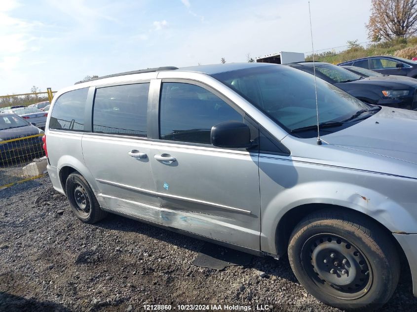 2012 Dodge Grand Caravan Se VIN: 2C4RDGBG6CR291998 Lot: 12128860