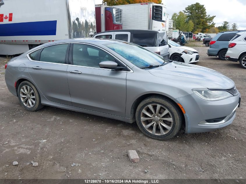 2015 Chrysler 200 C VIN: 1C3CCCCG6FN728159 Lot: 12128870