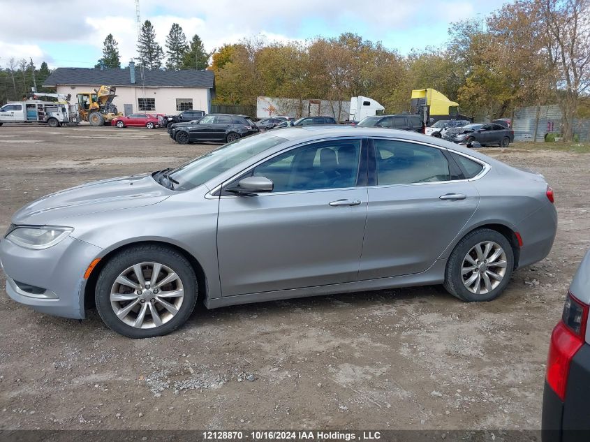 2015 Chrysler 200 C VIN: 1C3CCCCG6FN728159 Lot: 12128870