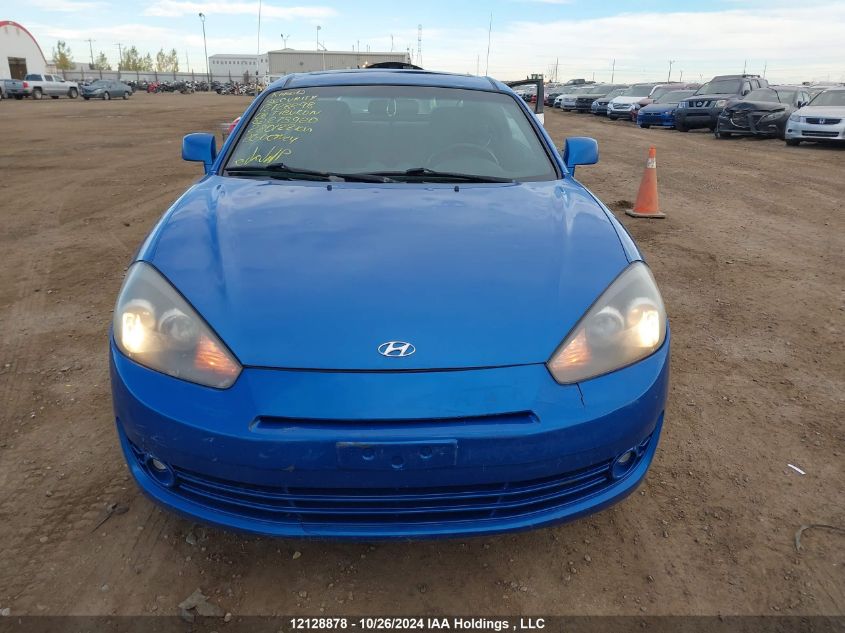 2008 Hyundai Tiburon VIN: KMHHM65D48U273920 Lot: 12128878