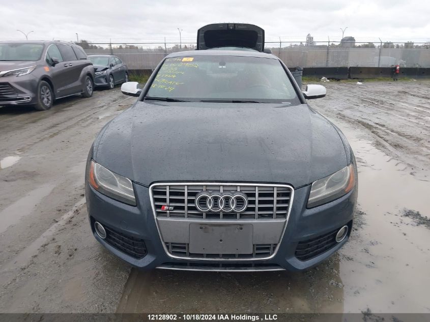 2010 Audi S5 VIN: WAUCVAFR7AA035606 Lot: 12128902