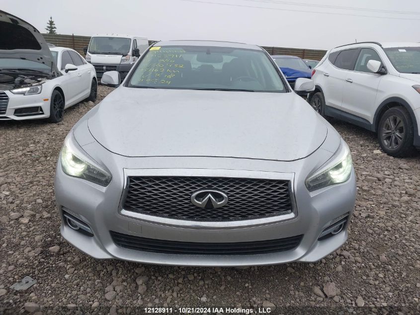 2014 Infiniti Q50 VIN: JN1BV7AR3EM680432 Lot: 12128911