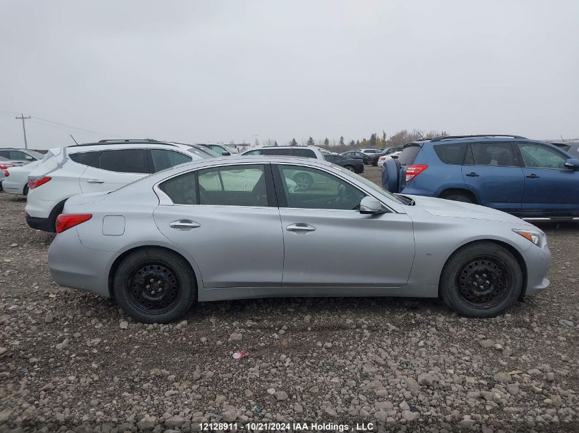 2014 Infiniti Q50 VIN: JN1BV7AR3EM680432 Lot: 12128911