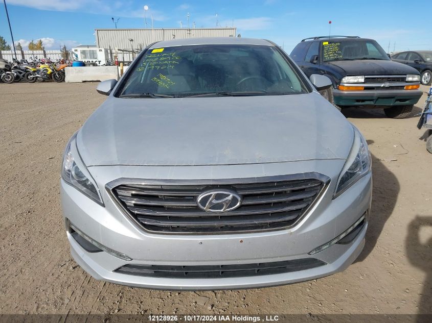 2015 Hyundai Sonata Gl VIN: 5NPE24AF6FH197214 Lot: 12128926