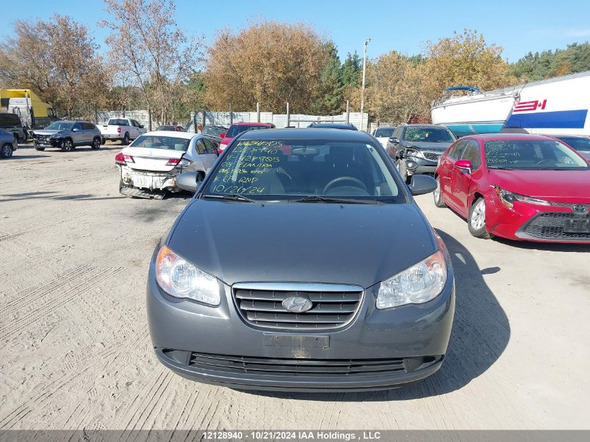 2008 Hyundai Elantra VIN: KMHDU45D88U427905 Lot: 12128940