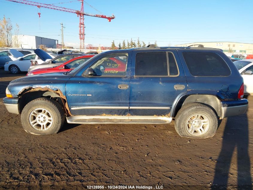 2001 Dodge Durango VIN: 1B4HS28N91F588551 Lot: 12128955