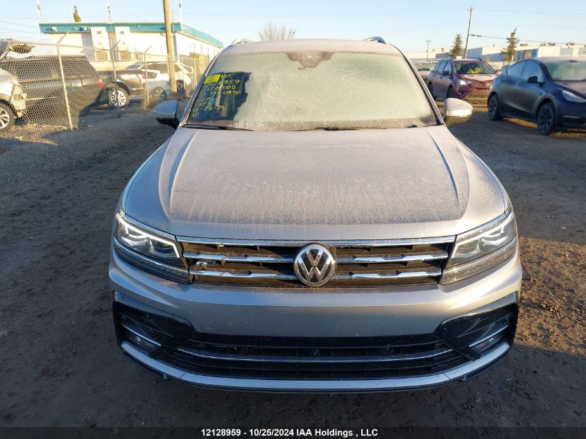 2021 Volkswagen Tiguan Sel Premium R-Line VIN: 3VV4B7AX6MM120308 Lot: 12128959