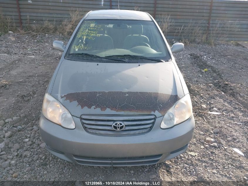 2004 Toyota Corolla Ce/Le/Sport VIN: 2T1BR32E24C824568 Lot: 12128965