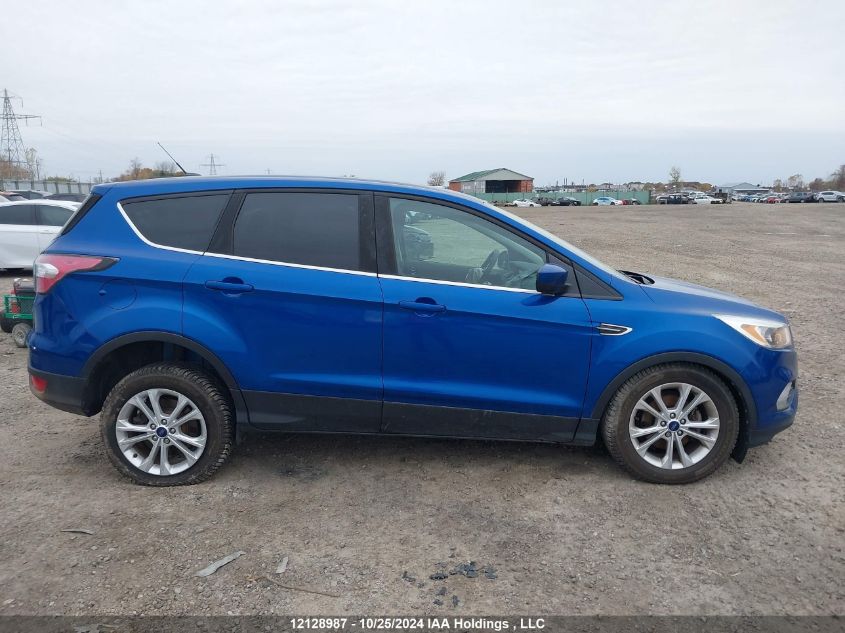 2017 Ford Escape Se VIN: 1FMCU0GD1HUA73100 Lot: 12128987