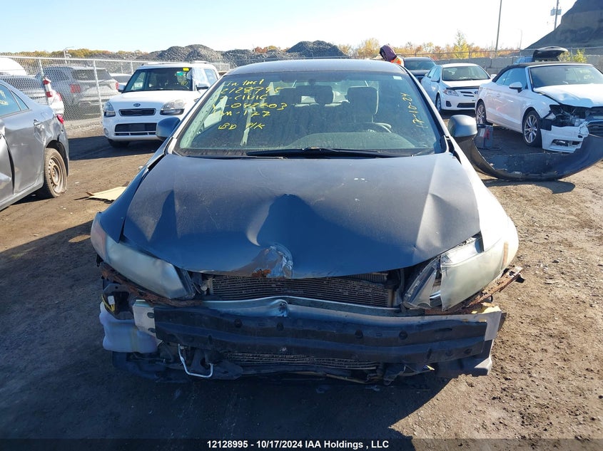 2012 Honda Civic VIN: 2HGFB2F42CH042603 Lot: 12128995