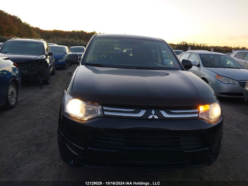 2014 Mitsubishi Outlander VIN: JA4AZ2A32EZ603656 Lot: 12129029