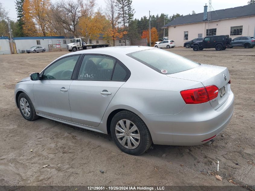 2014 Volkswagen Jetta VIN: 3VW1K7AJ0EM357971 Lot: 12129051