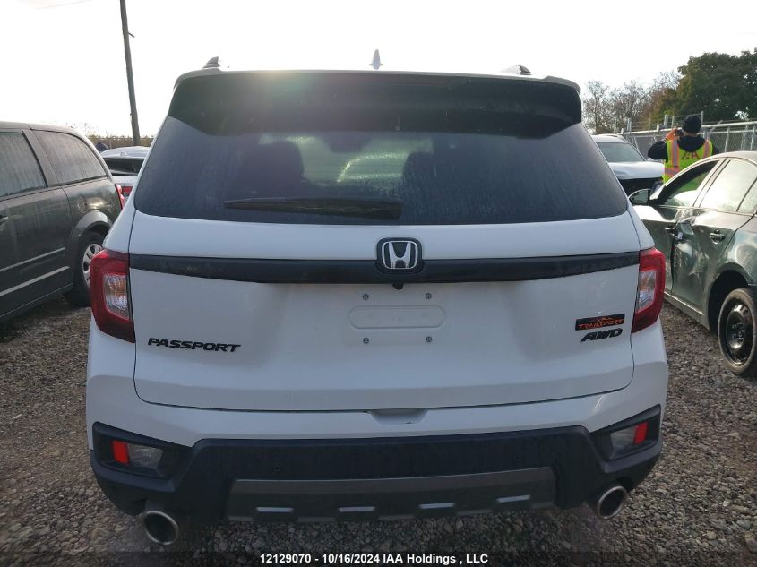 2022 Honda Passport VIN: 5FNYF8H69NB501230 Lot: 12129070